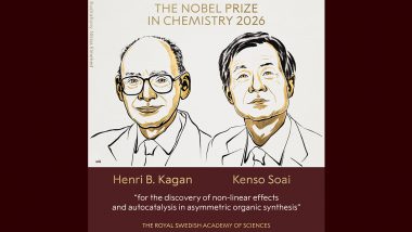 Who Are Henri Kagan and Kenso Soai? Nobel Prize in Chemistry 2026 Winners Announced