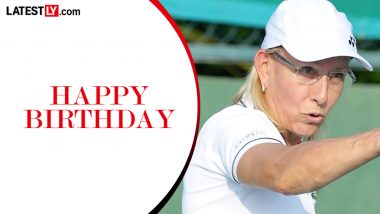 Martina Navratilova Birthday Special: Celebrating Tennis Icon's Legacy As 18-Time Grand Slam Winner Turn 70