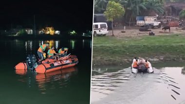Bihar Boat Tragedy: 13 Children Dead After Boat Capsizes in Ganga River in Vaishali (Videos)