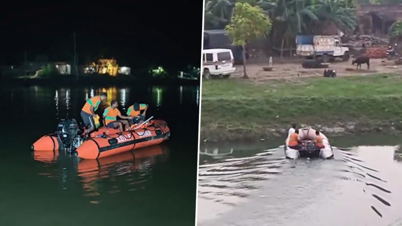 Bihar Boat Tragedy: 13 Children Dead After Boat Capsizes in Ganga River in Vaishali (Videos)