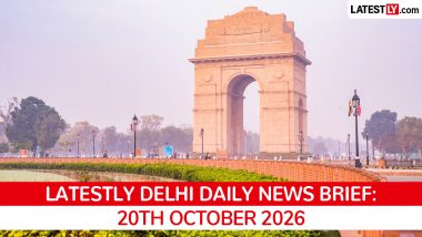 Delhi Latest News Today on October 20th, 2026: CJP Leaders' Case, Dussehra Security & Key Developments