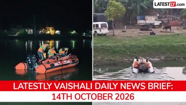 Vaishali Latest News Today on October 14th, 2026: Boat Tragedy Aftermath & Government Aid