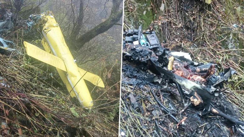 Joshimath Helicopter Crash: All 6 People on Board Dead, Bodies Recovered, Confirms Chamoli SP