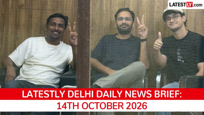 Delhi Latest News Today on October 14th, 2026: Protest FIRs, Jantar Mantar Ban &amp; Aadhaar for Subsidy