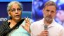 Nirmala Sitharaman Hits Back at Rahul Gandhi Over Tata Group Row, Says ‘Refrain From Politicising Every Issue’