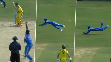 Devdutt Padikkal Takes Picture-Perfect Catch to Dismiss Josh Philippe in India A vs Australia A ODI 2026