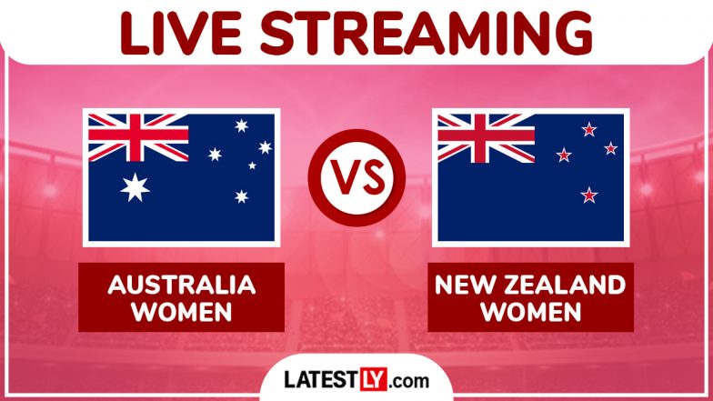 Where to Watch Australia Women vs New Zealand Women T20I Series 2026 Live Streaming and TV Telecast in India