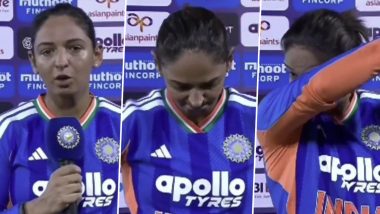 Harmanpreet Kaur Breaks Down in Tears After Smashing Unbeaten 91 in IND-W vs ZIM-W 3rd T20I 2026