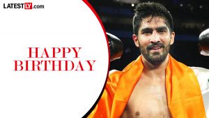 sports-Vijender Singh Birthday Special: Celebrating India's Boxing Pioneer As Olympic Medallist Turns 41