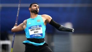 Ajeet Singh Wins Silver Medal at Asian Para Games 2026 in Javelin Men's F46.