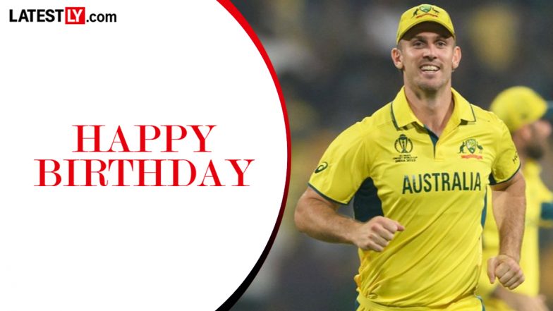 Mitchell Marsh Birthday Special: Celebrating Australia's T20I Captain As ODI and T20I World Cup Winner Turns 35