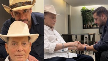 Salman Khan Posts Loving Pictures With &lsquo;Real Monster&rsquo; Salim Khan in Touchingly Raw Social Media Post