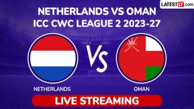 Netherlands vs Oman, Live Streaming Online and Free TV Telecast, ICC Cricket World Cup League Two 2023-27 141th ODI