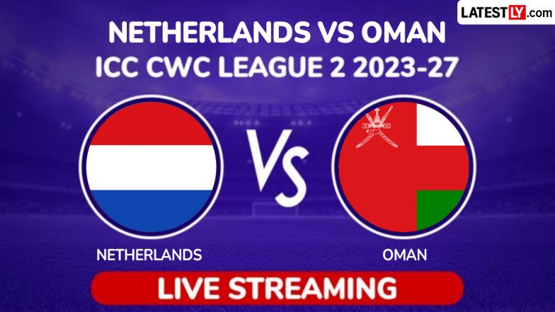Netherlands vs Oman, Live Streaming Online and Free TV Telecast, ICC Cricket World Cup League Two 2023-27 141th ODI