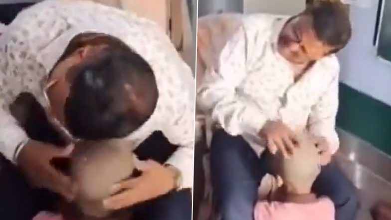 UP: Primary School Teacher Suspended After Viral Video Shows Him Playing &lsquo;Tabla&rsquo; on Student&rsquo;s Shaved Head