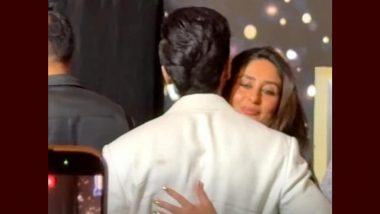 Kareena Kapoor Khan and Shahid Kapoor Share Warm Hug at IIFA Press Event