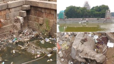 Historic Vandiyur Mariamman Teppakulam Runs Dry in Madurai Amid Deficient Rainfall (Video)