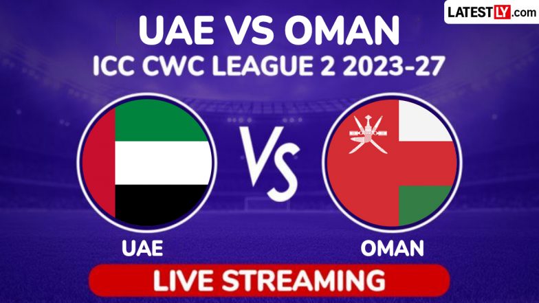 United Arab Emirates vs Oman, Live Streaming Online and Free TV Telecast, ICC Cricket World Cup League Two 2023-27 142nd ODI