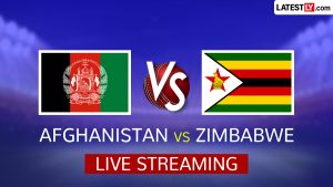 sports-Afghanistan vs Zimbabwe, Live Streaming Online and Free Telecast, 2nd T20I 2026