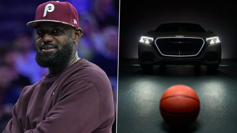 NBA Legend LeBron James to Auction Custom Mercedes-Maybach S 680 for Charity