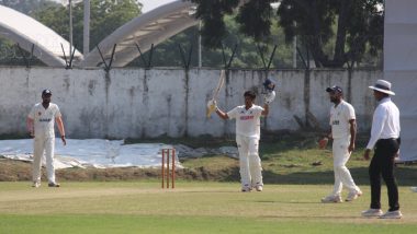 Ranji Trophy 2026-27: Priyansh Arya Scores Maiden First-Class Hundred for Delhi Against Gujarat