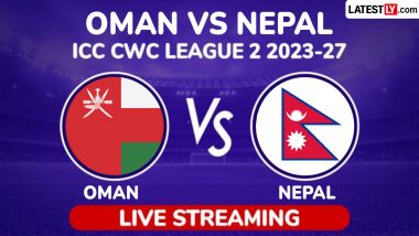 Oman vs Nepal Live Streaming Online and Free TV Telecast, ICC Cricket World Cup League Two 2023-27 139th ODI
