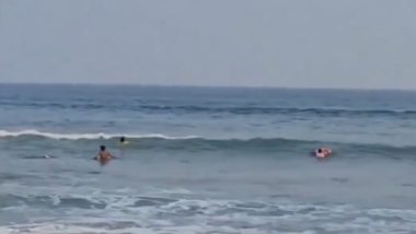 Visakhapatnam: 3 Class 9 Students Swept Away by Sea Currents at Rushikonda Beach, 1 Body Recovered