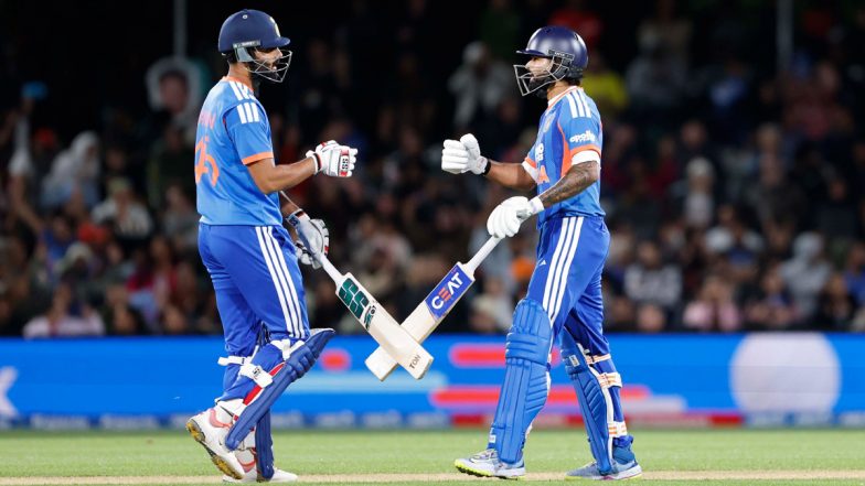 IND vs NZ 1st T20I 2026: Sanju Samson, Shreyas Iyer and Naman Dhir Shine As India Register Their Highest Successful Run Chase in T20Is