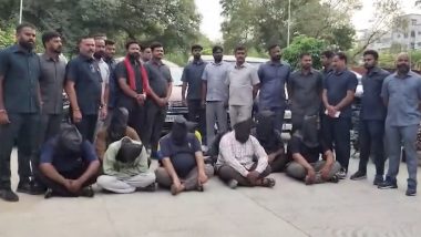 Hyderabad Jeweller Kidnapping: 10 Arrested for Abducting Businessman Posing As Cops, INR 1.07 Crore Recovered