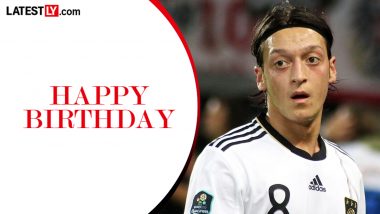 Mesut Ozil Birthday Special: Celebrating German Midfield Maestro As 2014 World Cup Winner Turns 38