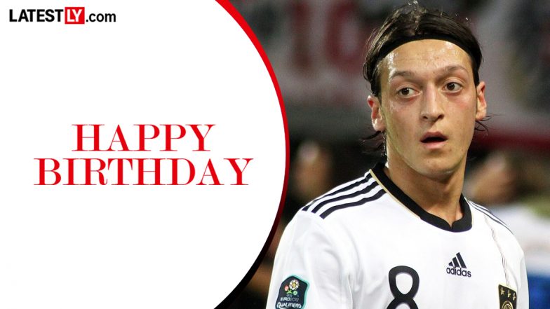 Mesut Ozil Birthday Special: Celebrating German Midfield Maestro As 2014 World Cup Winner Turns 38