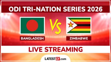 Bangladesh vs Zimbabwe, Live Streaming Online and Free Telecast, ODI Tri-Nation Series 2026, Match 1