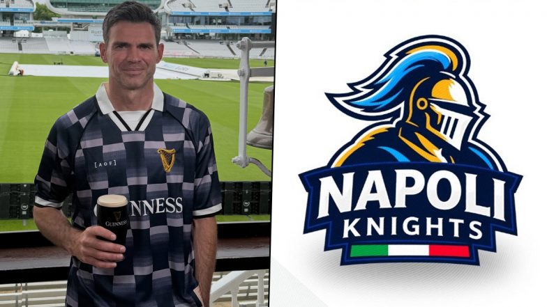 England Legend James Anderson Becomes Co-Owner of Italia T10 Franchise Napoli Knights