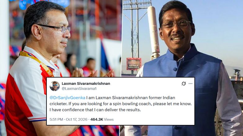 Laxman Sivaramakrishnan Approaches LSG Owner Sanjiv Goenka for Spin Bowling Coach Role Ahead of IPL 2027