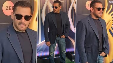 IIFA Awards 2027: Salman Khan Makes Dashing Appearance at Mumbai Press Conference Amid Security Threat