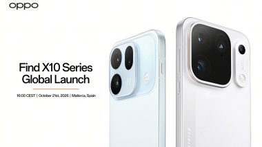 OPPO Find X10 Series Global Launch Announced for October 21