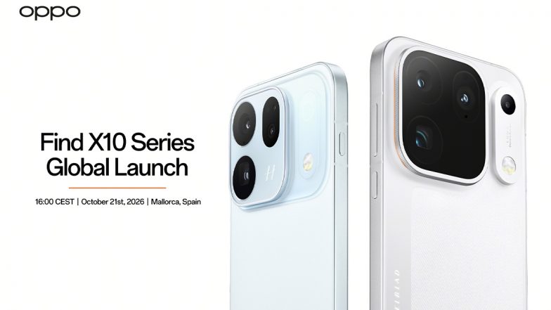 OPPO Find X10 Series Global Launch Announced for October 21