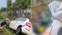 Karnataka Road Accident: 2 Dead, 2 Injured After Car Crashes Into Truck in Chitradurga (Video)