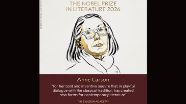 Who Is Anne Carson? Canadian Poet Wins Nobel Prize in Literature 2026