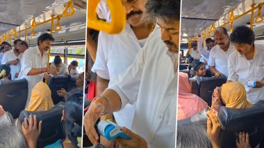 Tamil Nadu CM Vijay Turns Bus Conductor for &lsquo;Vettri Payanam&rsquo; Expansion, Hands Out Tickets