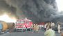 Firozabad Factory Fire: Massive Blaze Breaks Out at Tyre Retreading Unit in Naushehra, Firefighting Underway