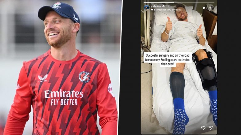 Jos Buttler Undergoes Successful Hamstring Surgery, Says 'Feeling More Motivated Than Ever'