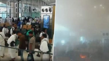Riyadh Airport Houthi Attack Video Shows Moment Missile Hits Terminal, 14 Killed