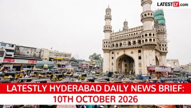 Hyderabad Latest News Today on October 10th, 2026: Murders Reported, KBR Park & Mobility Pass Issues