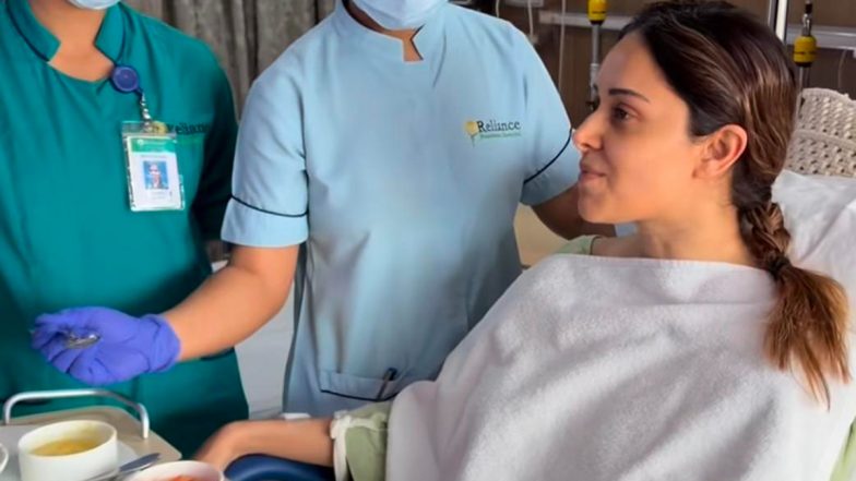 Nushrratt Bharuccha Finds Comfort in Shah Rukh Khan-Kajol’s ‘Gerua’ While Recovering From Spine Injury