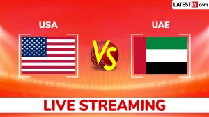 USA vs UAE Live Streaming Online and Free TV Telecast, ICC Cricket World Cup League Two 2023-27 120th ODI.