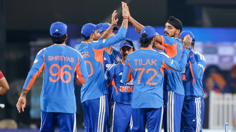 IND vs WI, 4th T20I 2026 Toss Report and Playing XIs: India Elect to Bowl, Remain Unchanged