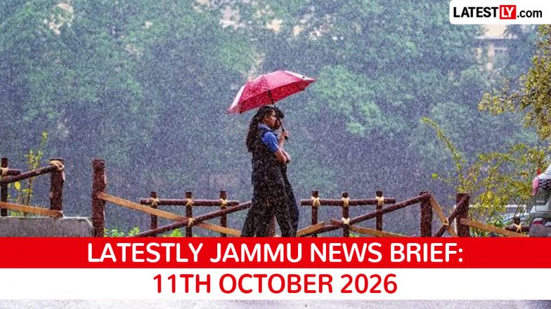 Jammu Latest News Today on October 11th, 2026: LG on GCC Hub, Navratri Security &amp; Voter Drive