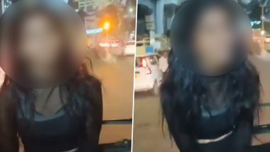 Chennai MTC Bus Viral Video: Drunk Woman Hits Man, Pulls Woman&rsquo;s Hair During Heated Clash