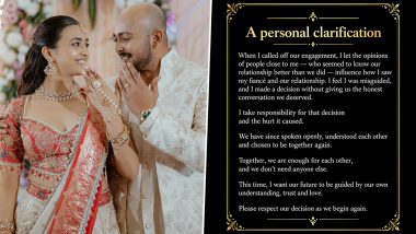 Prithvi Shaw and Akriti Agarwal Reunite Weeks After Calling Off Engagement, Actor Shares Emotional Note
